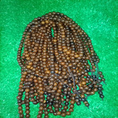 沙漠金 虎皮高花金丝 沙漠铁手串0.8 念珠 送礼 108 美国沙漠铁木