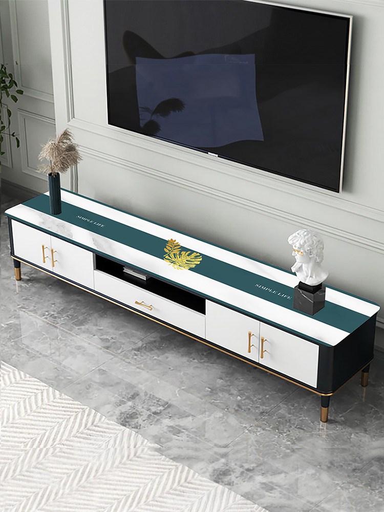 电视柜台面保护垫盖布长方形桌布防水轻奢高级感玄关鞋柜盖垫新款