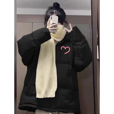 小香风棉服保暖面包学生外套