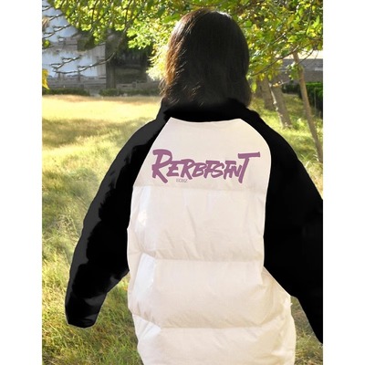 情侣外套加厚韩系棉袄小个子