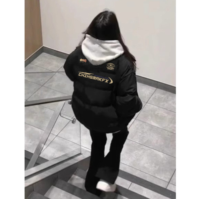 加厚羽绒棉袄面包服外套ins