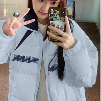 oversize宽松加厚棉衣外套潮