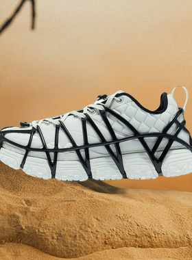 中国李宁正品男女潮流休闲鞋MIX ACE专业系带健步文化跑鞋ARYR013