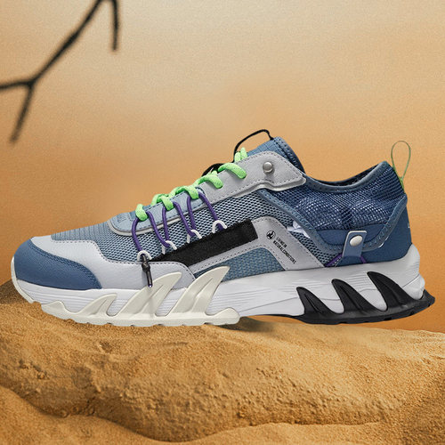 正品李宁 春男鞋耐磨经典 减震回弹舒适野外跑步鞋 ARDS001-3