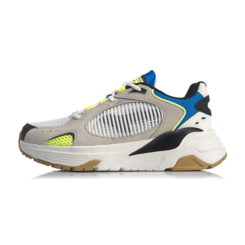 李宁男鞋低帮舒适透气运动鞋经典时尚百搭防滑耐磨休闲鞋AGCQ051