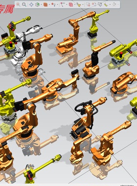 pdps机器人数模_Tecnomatix_pdps软件/PDPS机器人数模_机器人库