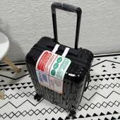 出口2025新款 学生拉杆箱 行李箱女20寸登机箱24万向轮旅行箱拉链款