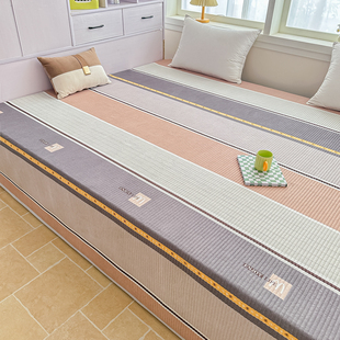 新款简约四季炕盖夹棉加厚东北农村土炕火炕大炕单榻榻米床盖定制