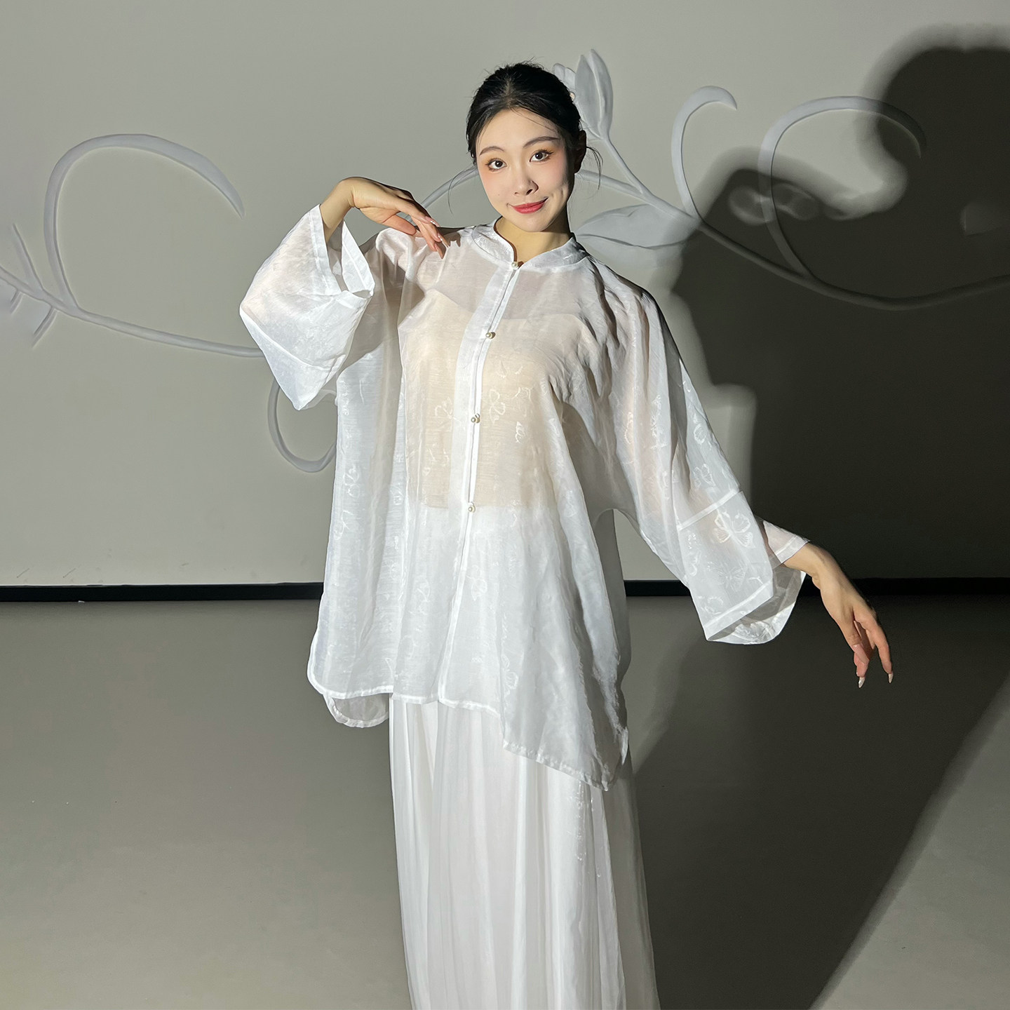 给阿嬷的情书舞蹈服月下煮茶舞蹈