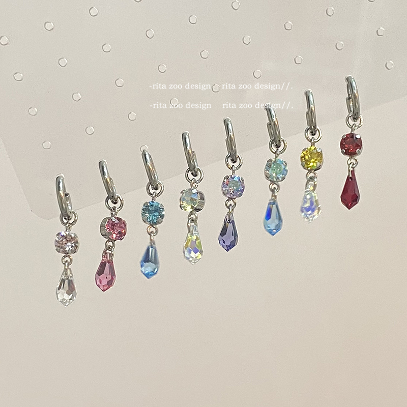 施家华子原创手工耳环耳圈耳扣