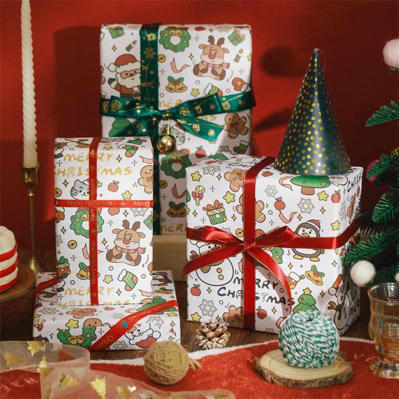 美亿尚圣诞快乐包装纸袋
