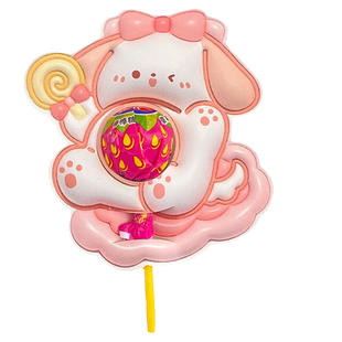 六一儿童节礼物棒棒糖装饰卡片创意卡通糖果插卡幼儿园小学生奖励