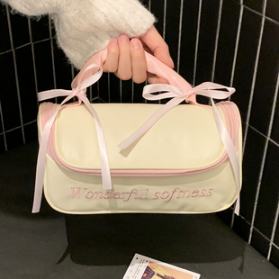 可爱蝴蝶结大疆收纳包pocket3保护套外出斜跨包包便携数码相机包