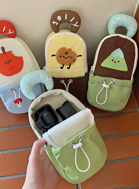 大疆pocket3收纳包可爱保护收纳袋g7x2防撞防摔便携云台ccd相机包