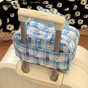 可爱化妆包女2025新款 大容量化妆品收纳包外出旅行便携分区洗漱包