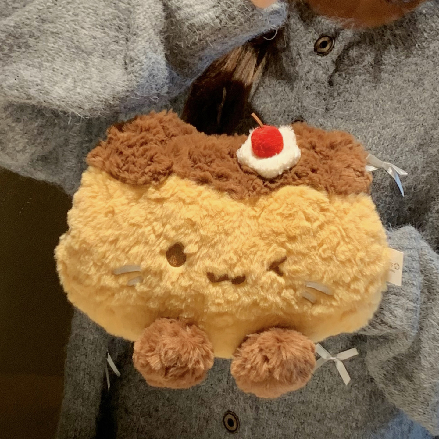 可爱毛绒暖宝宝充电款防爆热水袋被窝专用女生热敷暖肚插手暖水袋