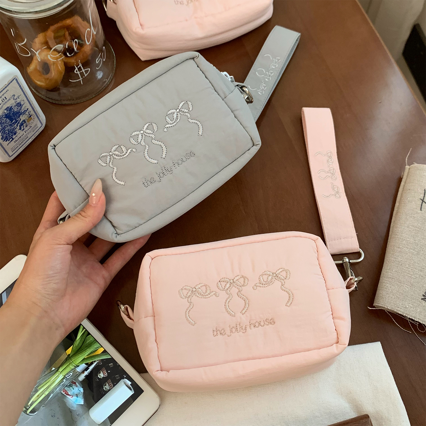 韩版刺绣CCD相机包女斜跨包包高颜值拍立得微单多层收纳包保护套