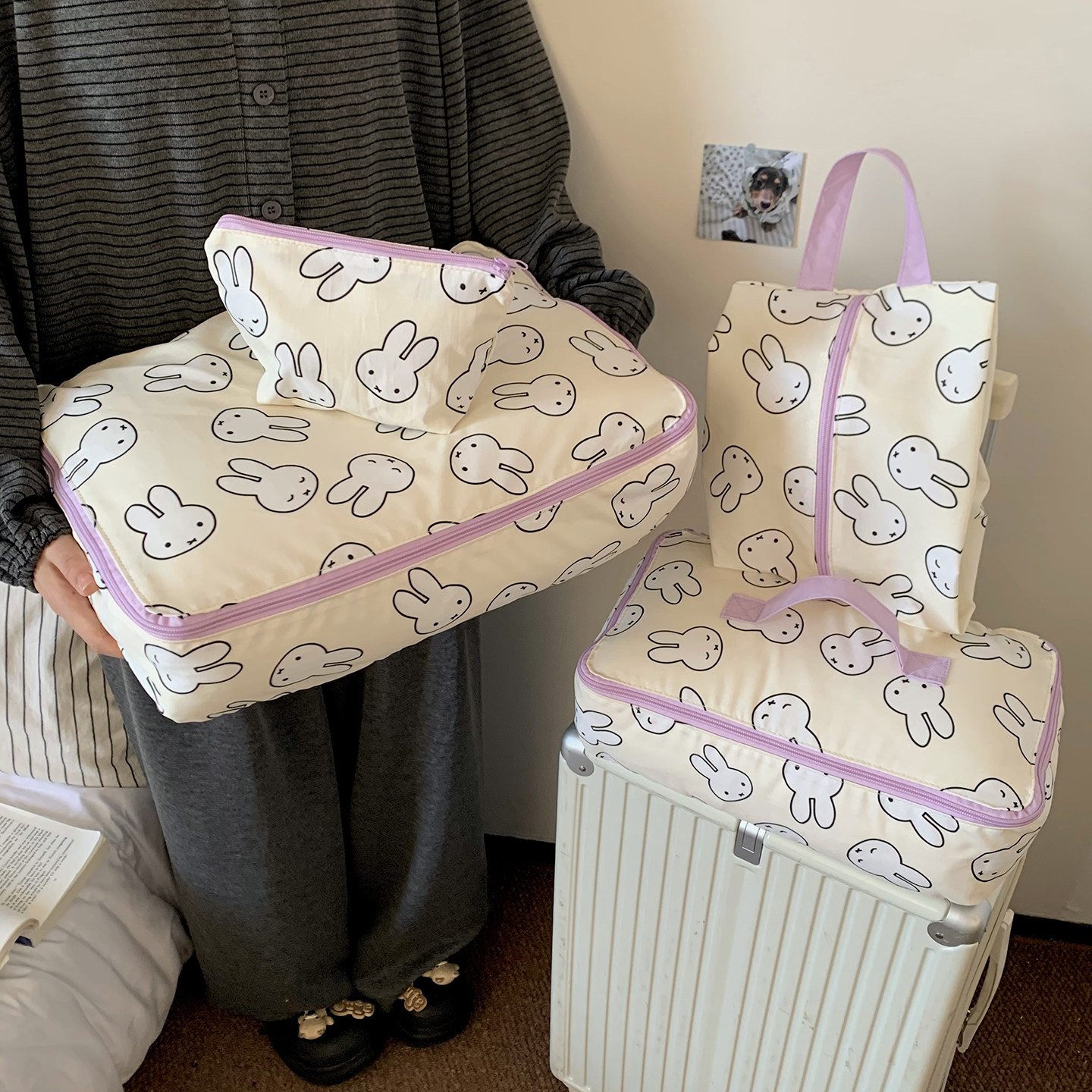 卡通可爱收纳袋旅行衣物收纳包防水内衣内裤分装行李箱专用待产包,收纳整理,其他收纳袋,淘宝优惠券,粉丝福利购,淘宝优惠卷