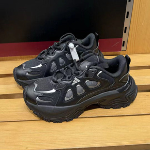 跑步鞋 阿迪达斯 VALLEY女子厚底增高老爹鞋 SHADOW JQ7616 Adidas