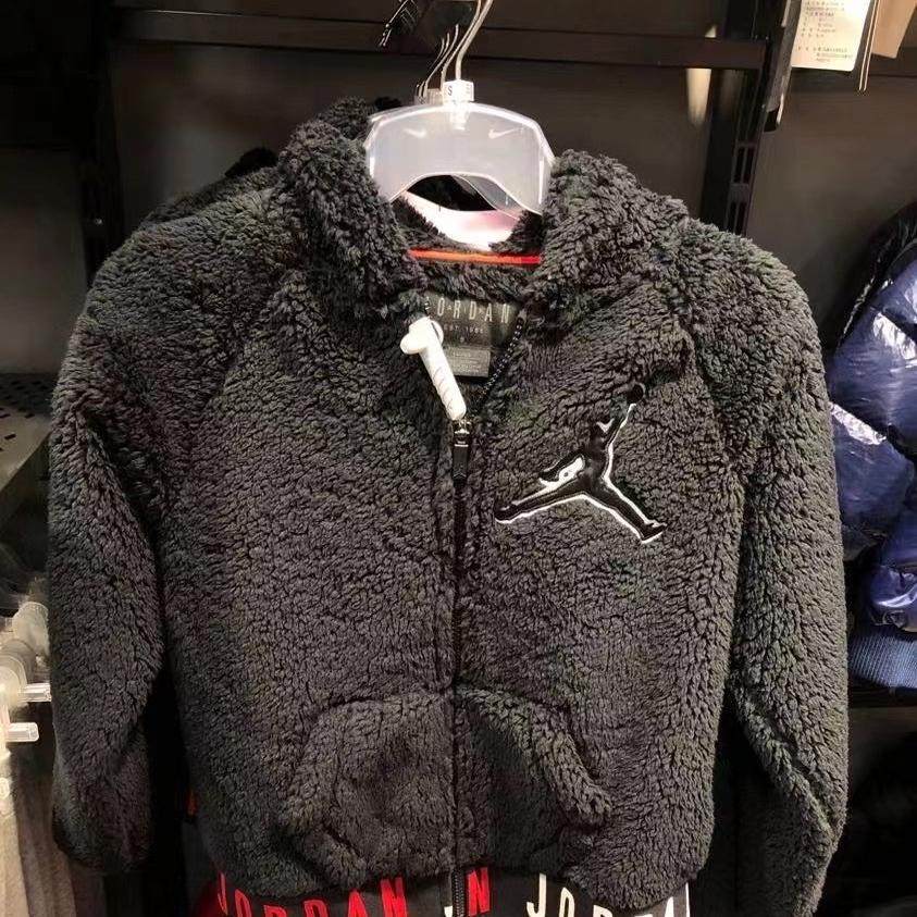 耐克 Air Jordan 大小童运动休闲拉链摇粒毛绒连帽夹克外套HA5337,运动服/休闲服装,运动茄克/外套,淘宝优惠券,粉丝福利购,淘宝优惠卷