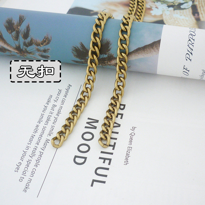BAG CHAIN FEMALE ACCESSORIES BACKPACK CHAIN SHOULDER BAG CHAIN SINGLE BUY BAG CHAIN REPLACEMENT LEATHER METAL CHAIN