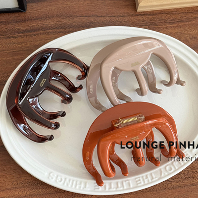 莫兰迪色系4.0醋酸大号抓夹