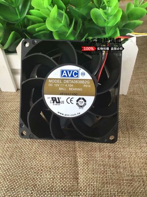 AVC DBTA0838B2G 12V 4.1A 8CM 8038 4线PWM 改装增压超暴力风扇