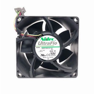 12V 风扇 H80E12BS1A7 散热 4线 1.76A 8CM 8038 NIDEC 原装