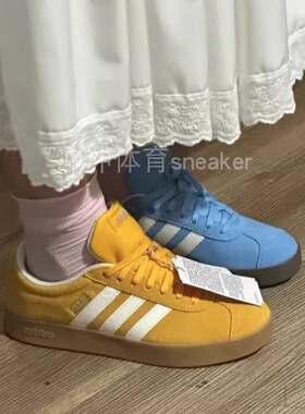 Adidas阿迪达斯COURT男女防滑耐磨德训鞋板鞋 JS3003 JI0495 0496