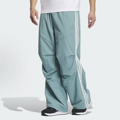 ADIDAS阿迪达斯正品 运动舒适时尚复古宽松阔腿休闲裤 JI8644