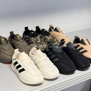 Adidas阿迪达斯 Adipuff 男款冬季保暖经典休闲面包鞋棉鞋IF4229