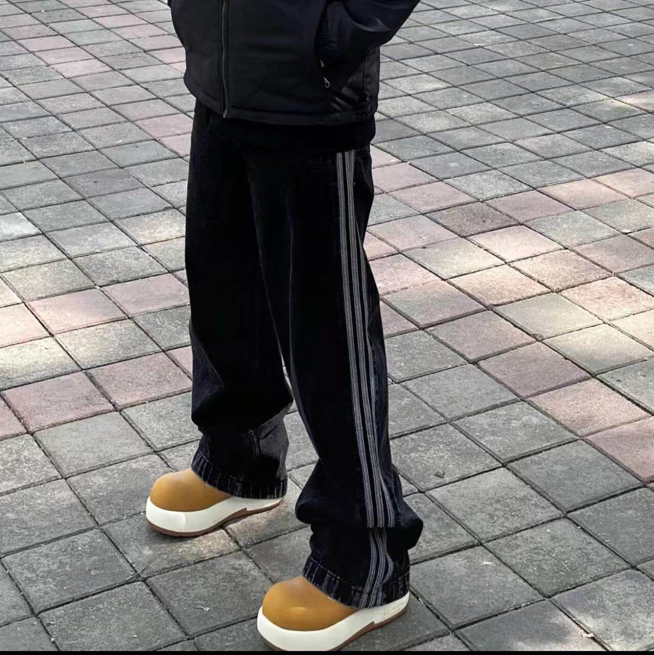 ADIDAS阿迪达斯正品 FIREBIRD 经典针织运动休闲长裤 JC6718