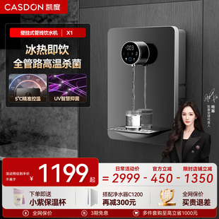 凯度X1管线机壁挂式 净水器家用即热饮水机餐边柜直饮过滤电水壶