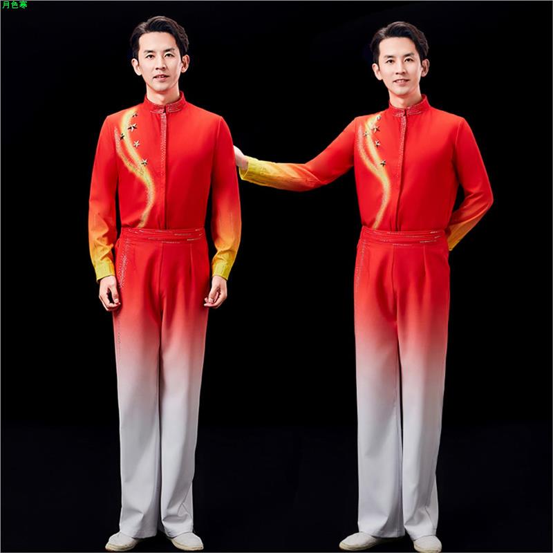 大合唱女长裙开场舞祖国颂