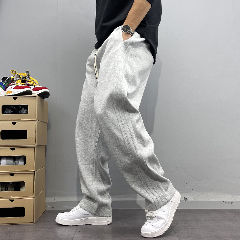 网红同款裤子男潮流百搭美式复古