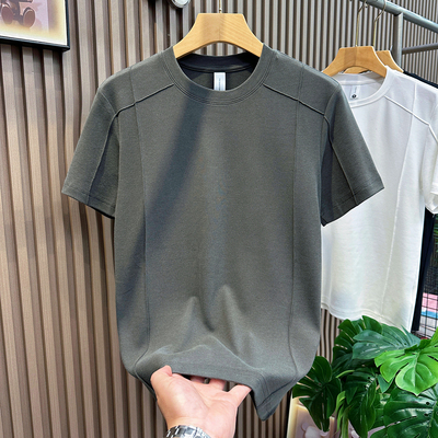 网红同款短袖T恤男美式复古潮牌
