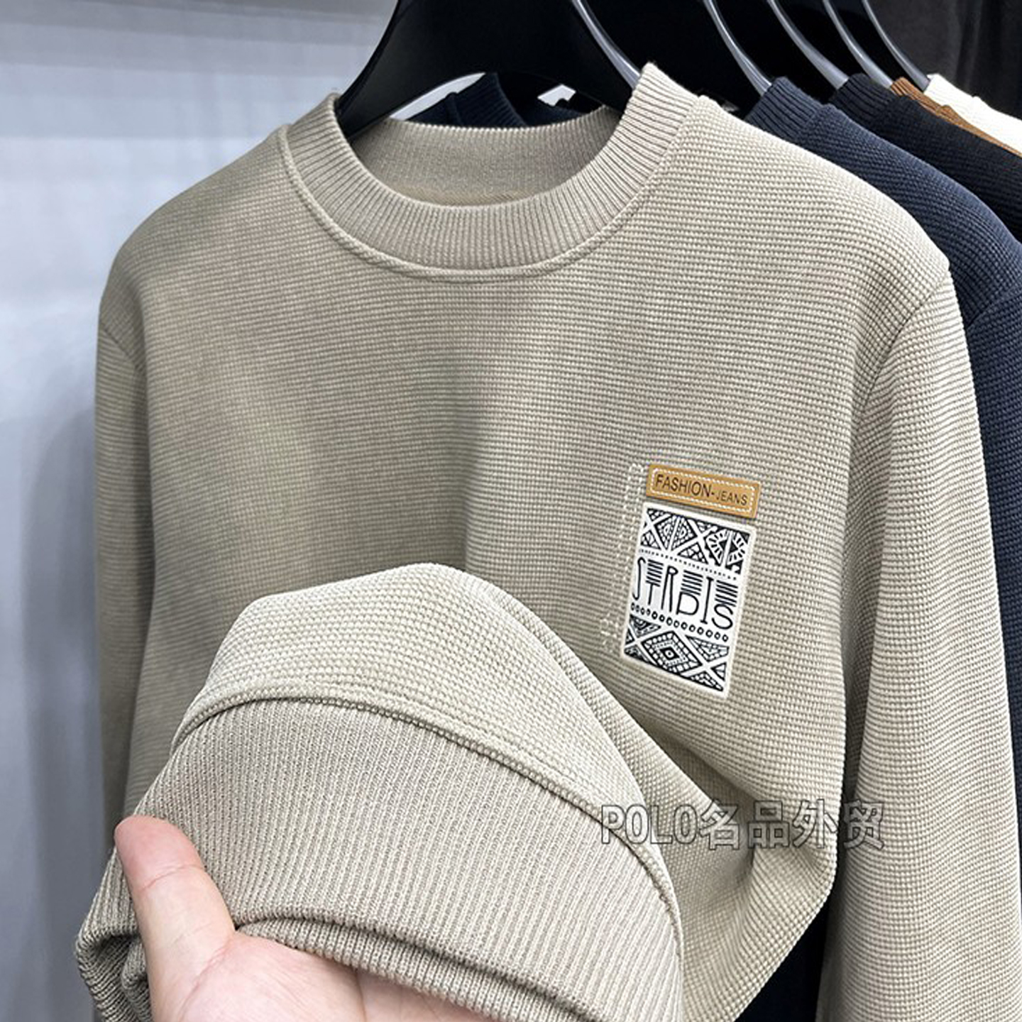 设计感卫衣男装宽松美式复古帅气