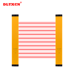 10点安全光栅 DLTXCN光幕传感器4 冲床保护器红外对射传感器