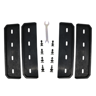 Yakima皮卡支架Tonneau1后斗有卷帘盖安装适配件重载支架底座软座