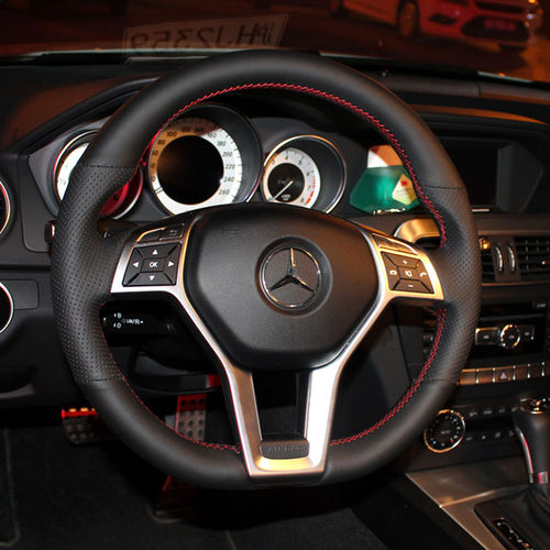 奔驰专用四季全包手缝款方向盘套