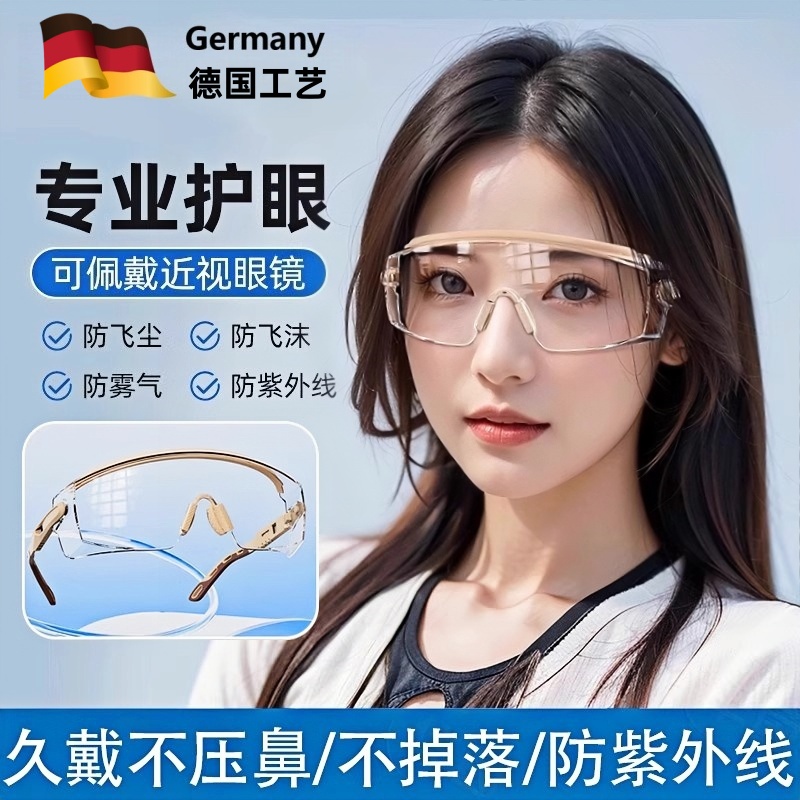 德国护目镜防灰尘不起雾风沙飞溅