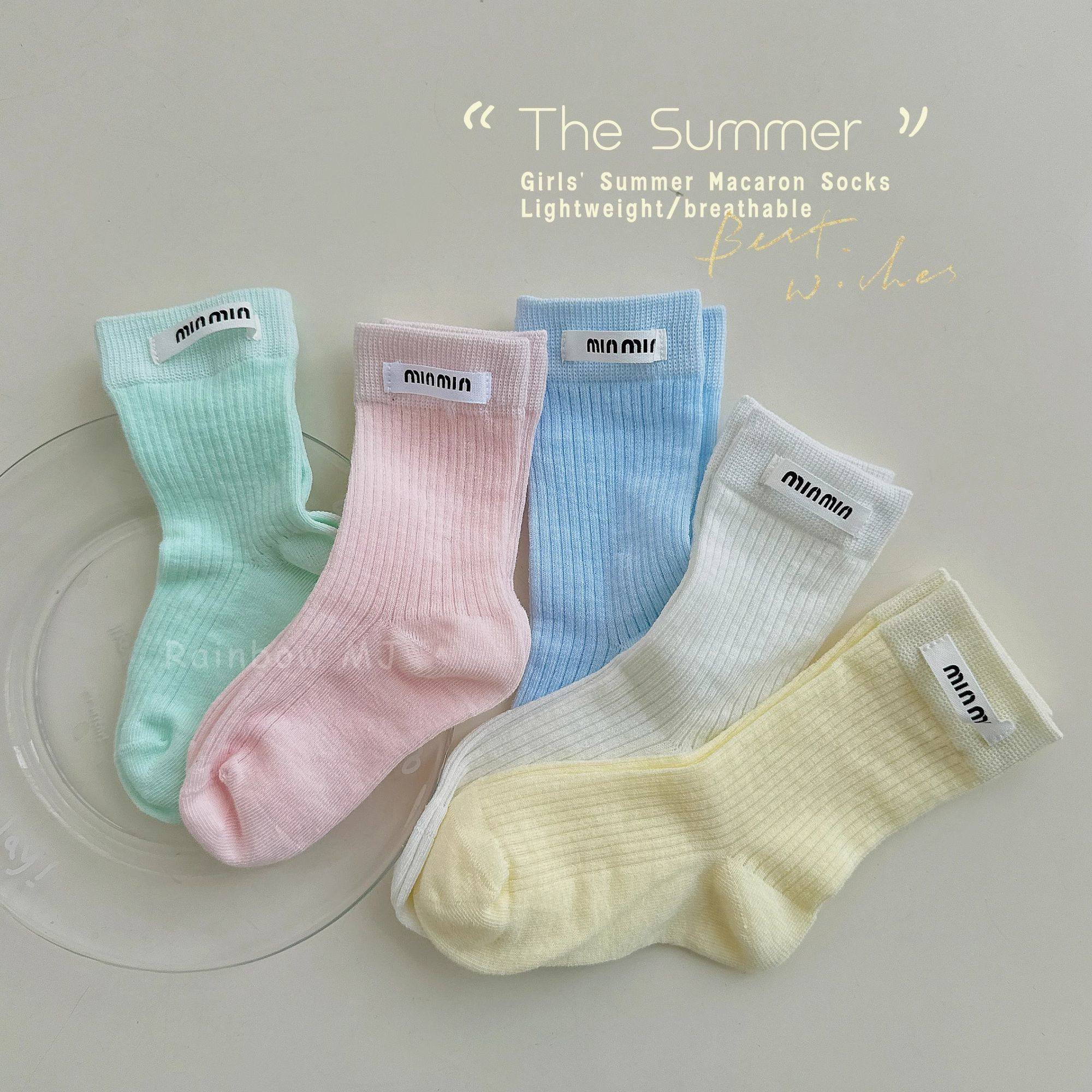 女童袜子春夏薄款韩版棉袜儿童夏天女孩网眼透气中大童中长筒袜子,童装/婴儿装/亲子装,儿童袜子(0-16岁),淘宝优惠券,粉丝福利购,淘宝优惠卷