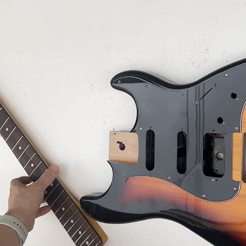 电吉他赤杨木Alder TL琴体枫木ST琴颈组合 复刻大牌配置 DIY