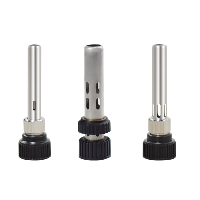 936焊台手柄配件电烙铁头907三件套203/205H不锈钢套管套筒件通用