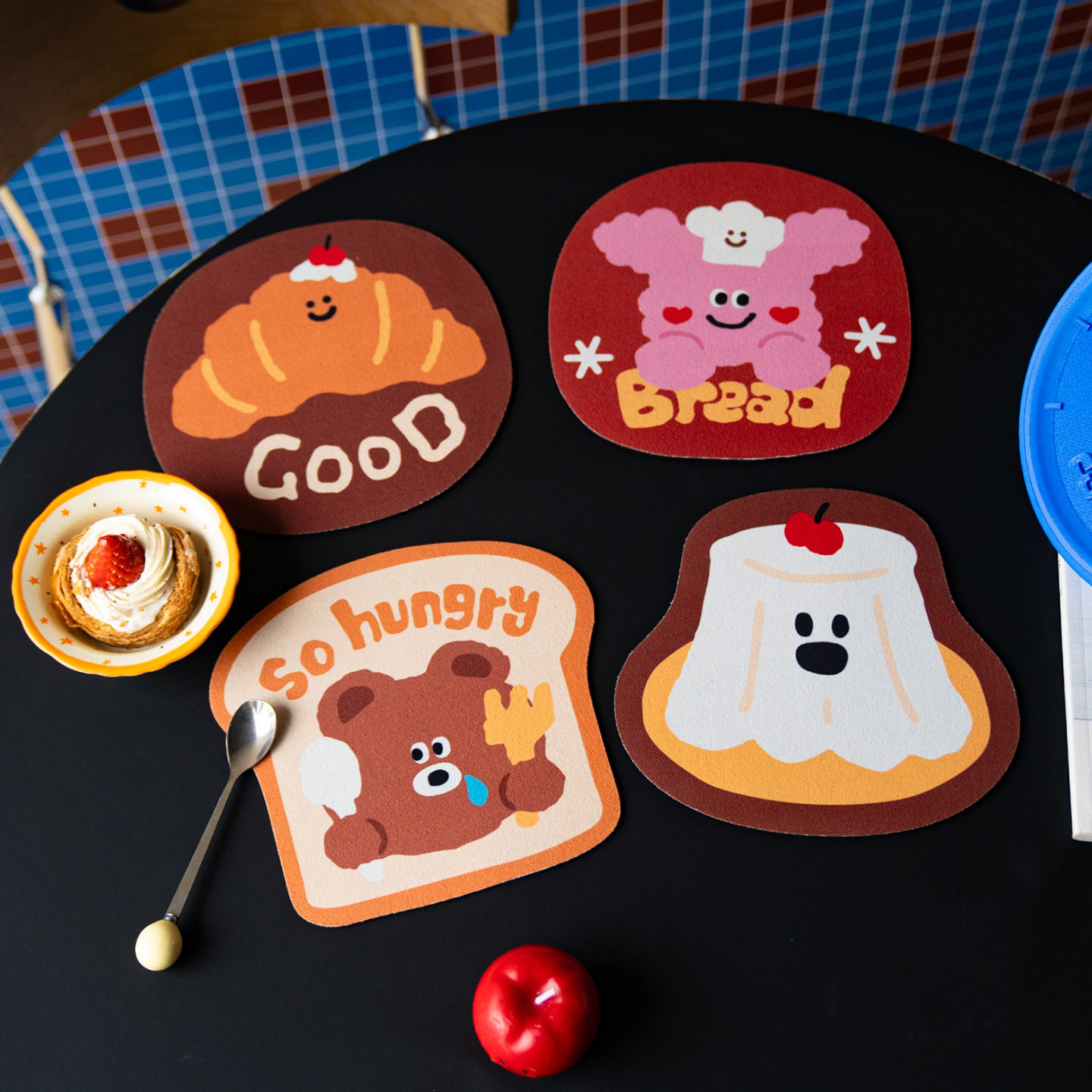 烘焙系列隔热垫创意碗垫餐垫硅藻泥餐桌防烫厨房吸水杯垫盘子垫,餐饮具,餐垫,淘宝优惠券,粉丝福利购,淘宝优惠卷