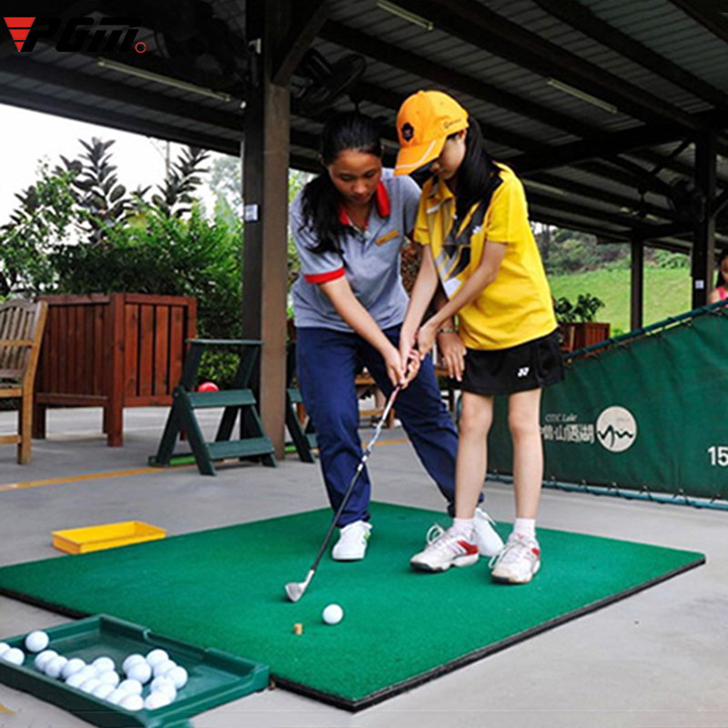 PGM高尔夫打击垫练习场专用打击垫室内外健身防滑双层3D打击垫子