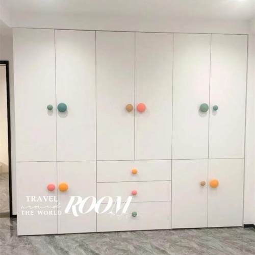 单孔衣柜拉手实木柜门单孔