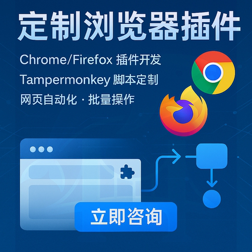 网站网页油猴浏览器插件Tampermonkey脚本firefox/chrome开发定制