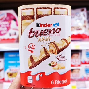 健达Kinder缤纷乐榛子威化白巧克力117g 味道香浓醇正巧克力礼盒