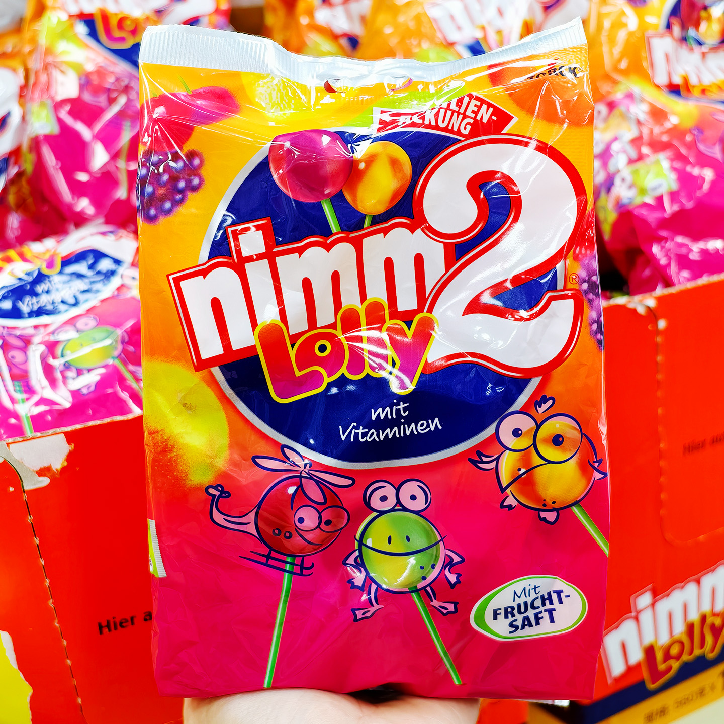 水果棒棒糖年货喜糖袋装